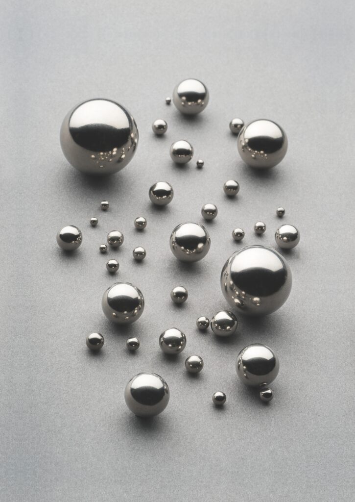 Ferrous metal balls — chrome steel, stainless steel, carbon steel