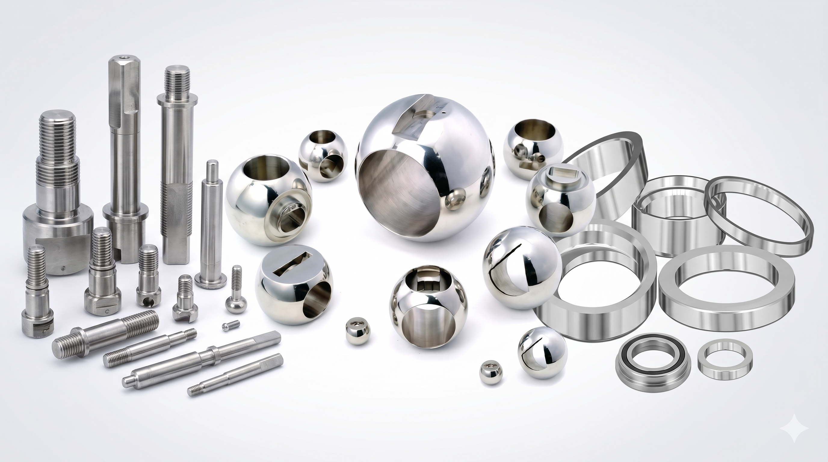 Ceramic balls — alumina oxide, zirconia oxide, silicon nitride