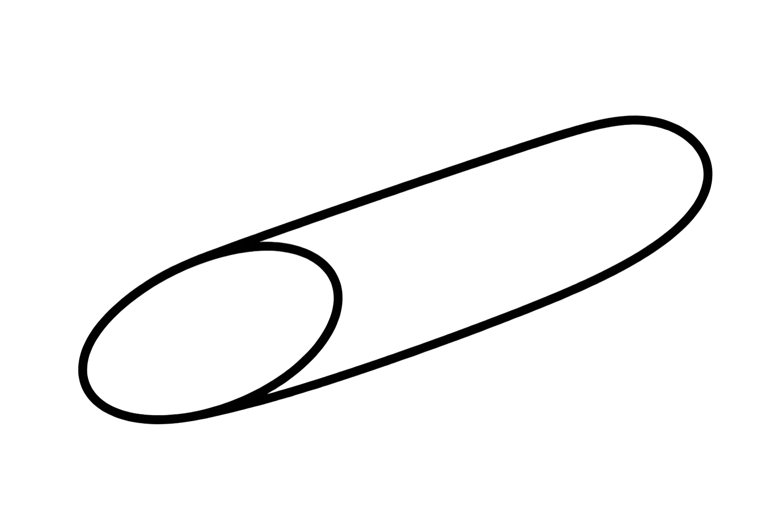Diagonals burnishing media shape